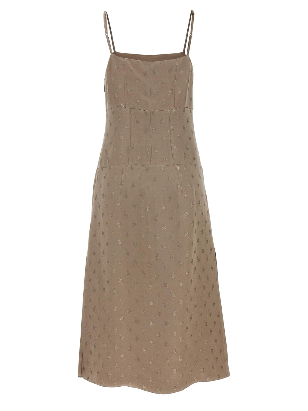 Fendi Women Satin Midi Dress