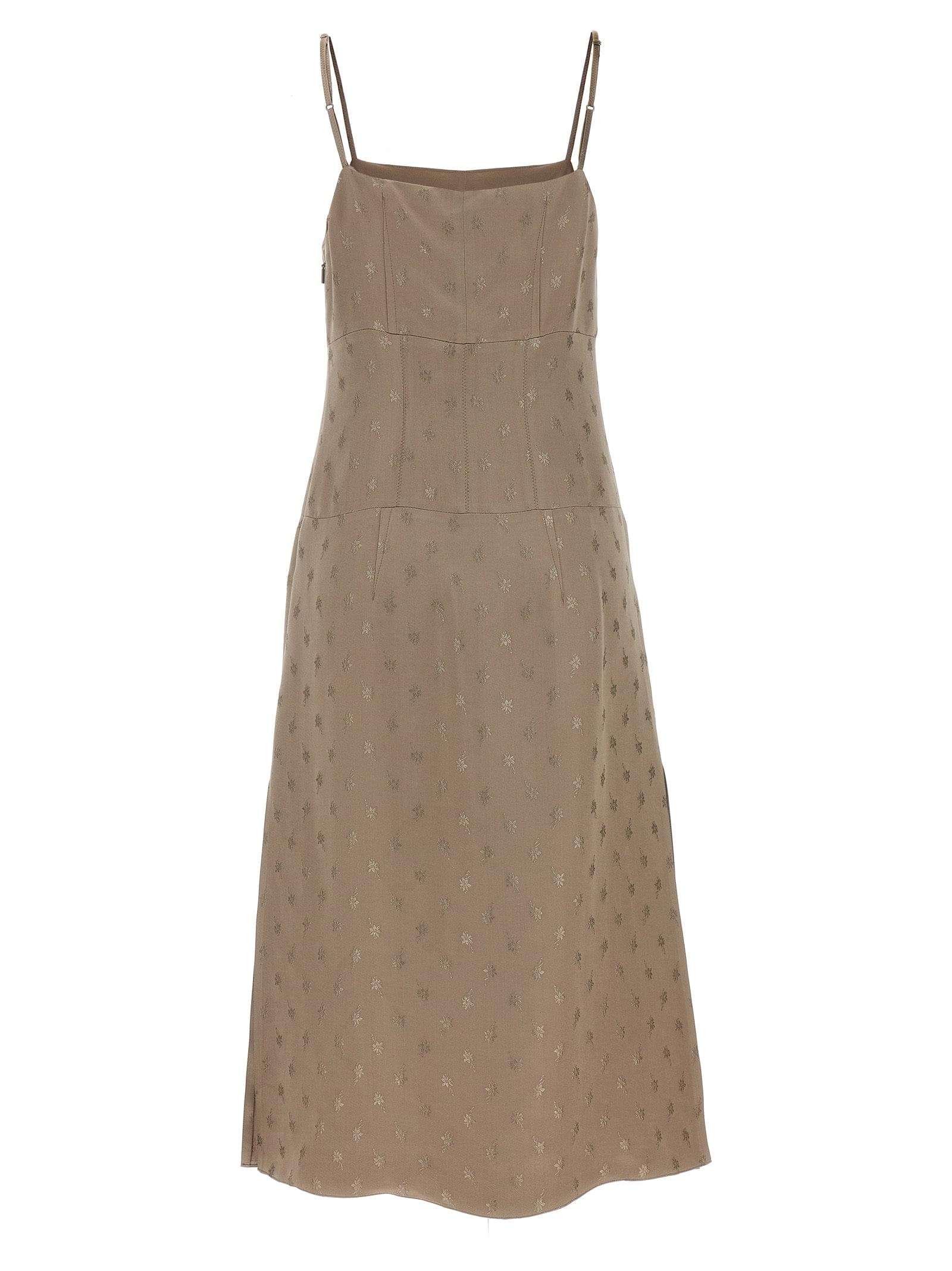 Fendi Women Satin Midi Dress