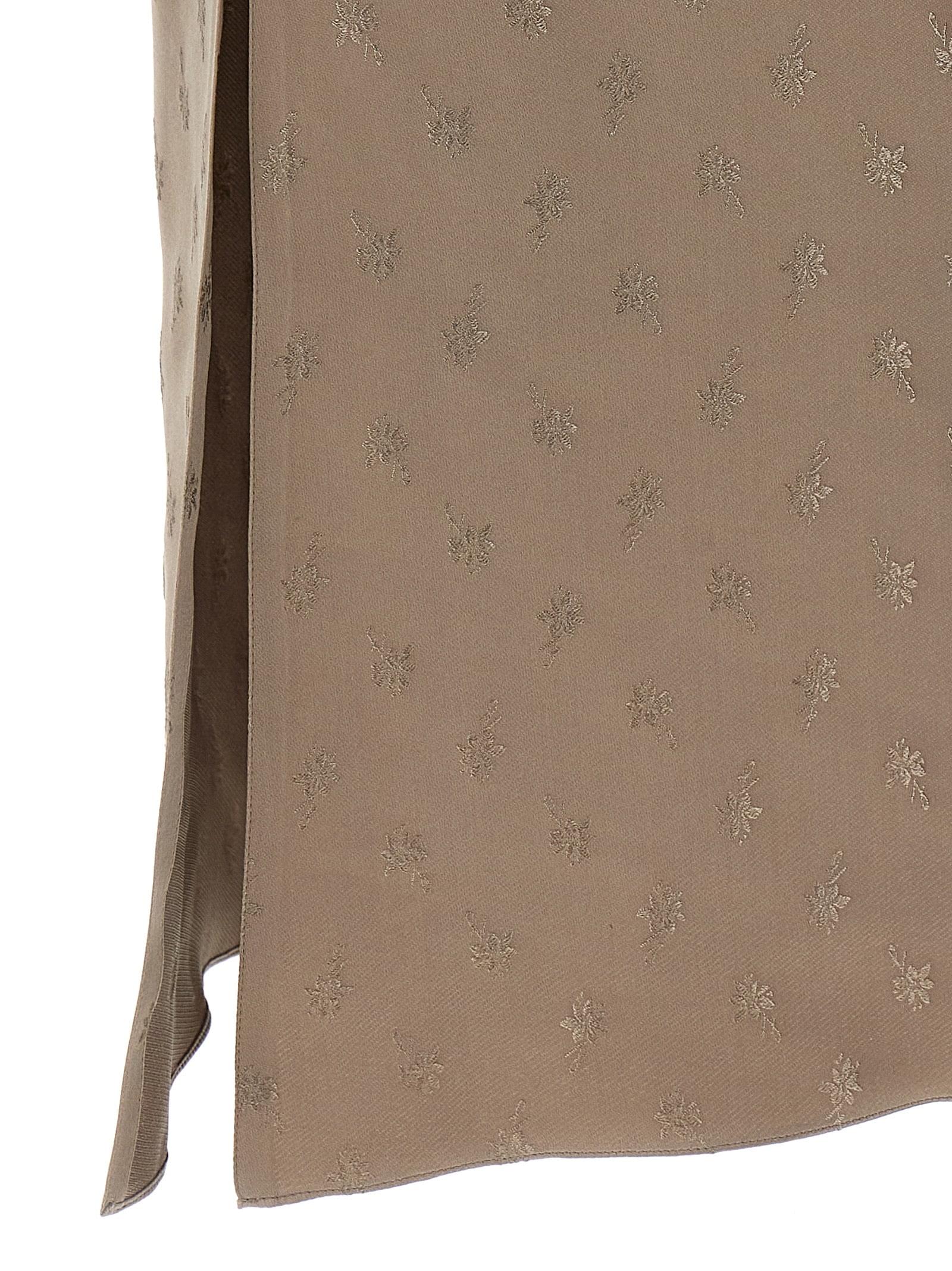 Fendi Women Satin Midi Dress