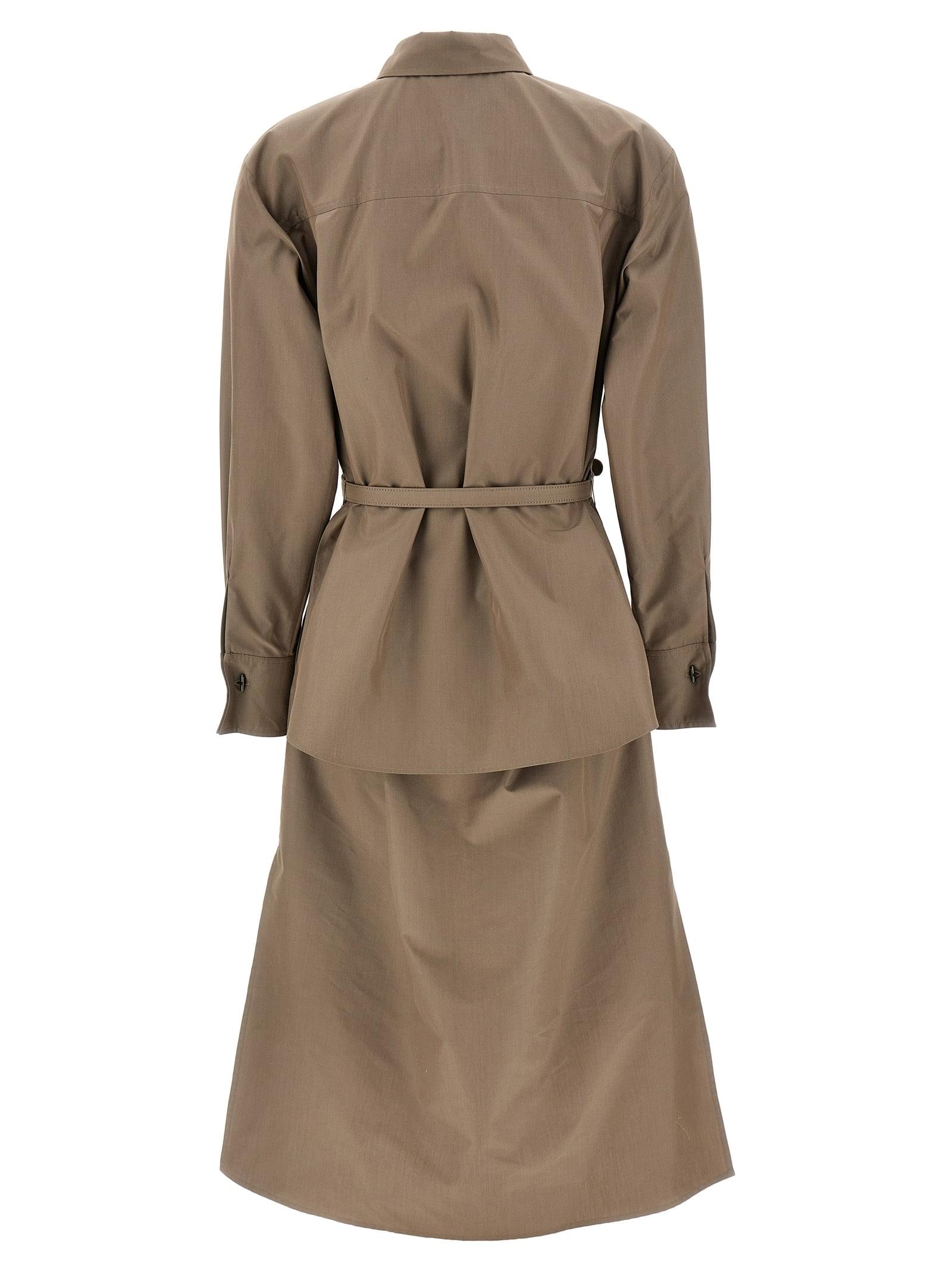 Fendi Women Chemisier Midi Dress