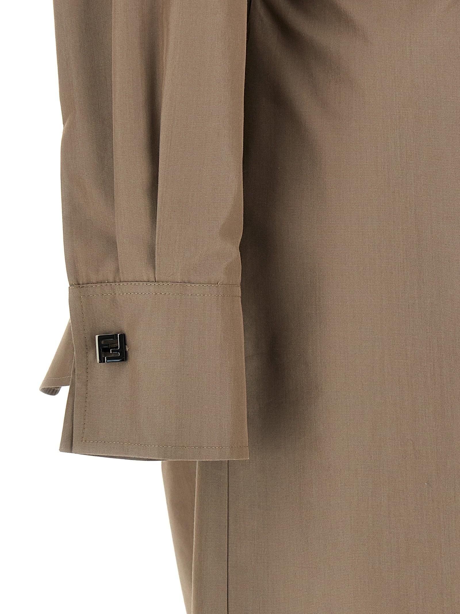 Fendi Women Chemisier Midi Dress