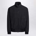 Fear Of God Navy Blue Wool Jacket With Zip Men