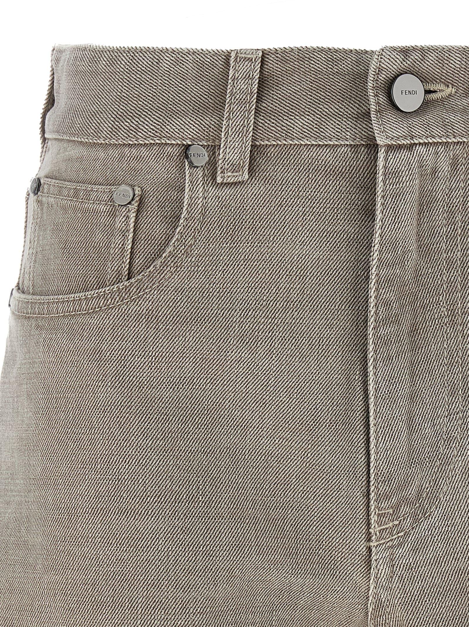 Fendi Women 'Fendi Stamp 1925' Shorts