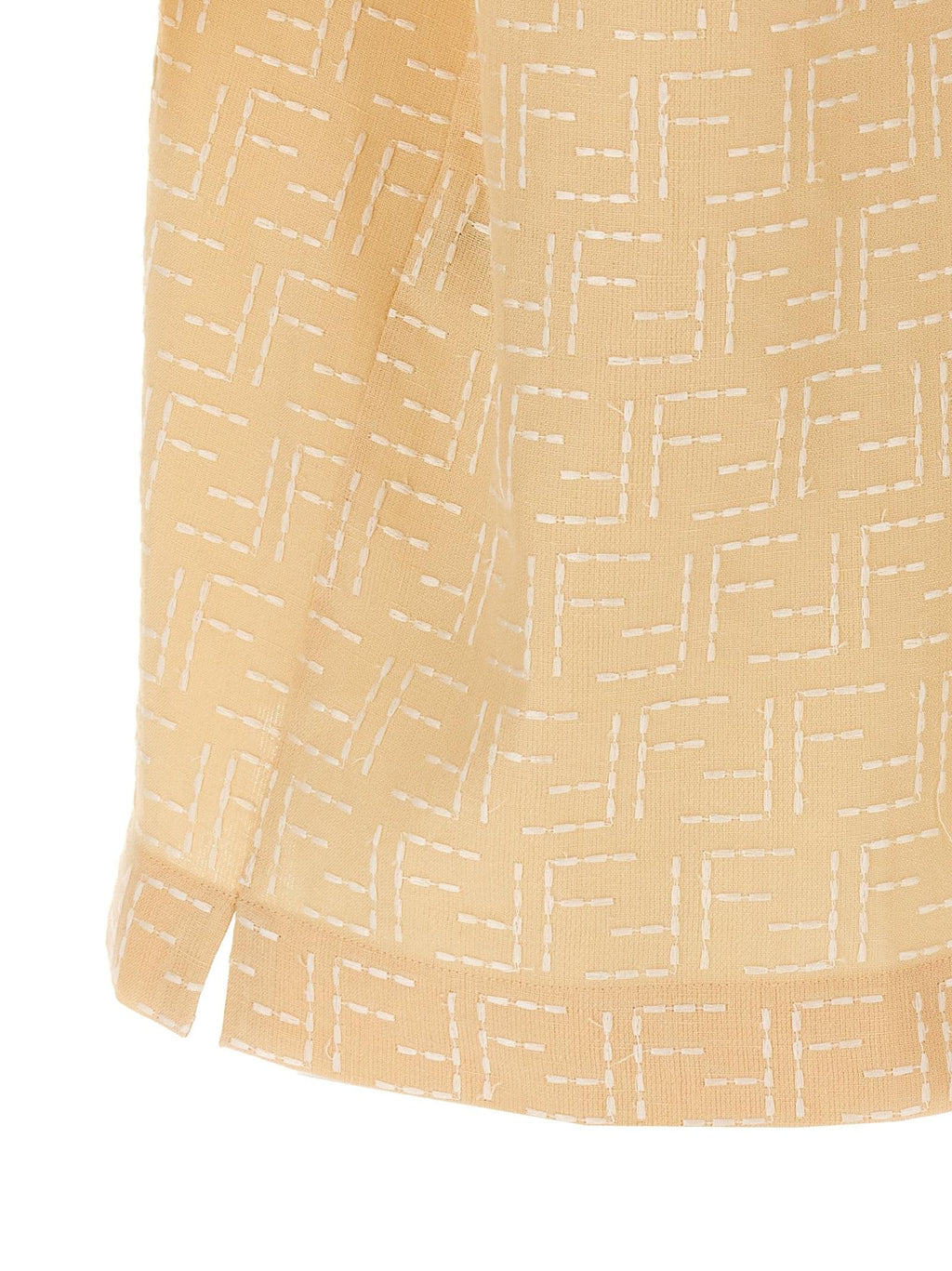Fendi Men Ff Jacquard Shirt