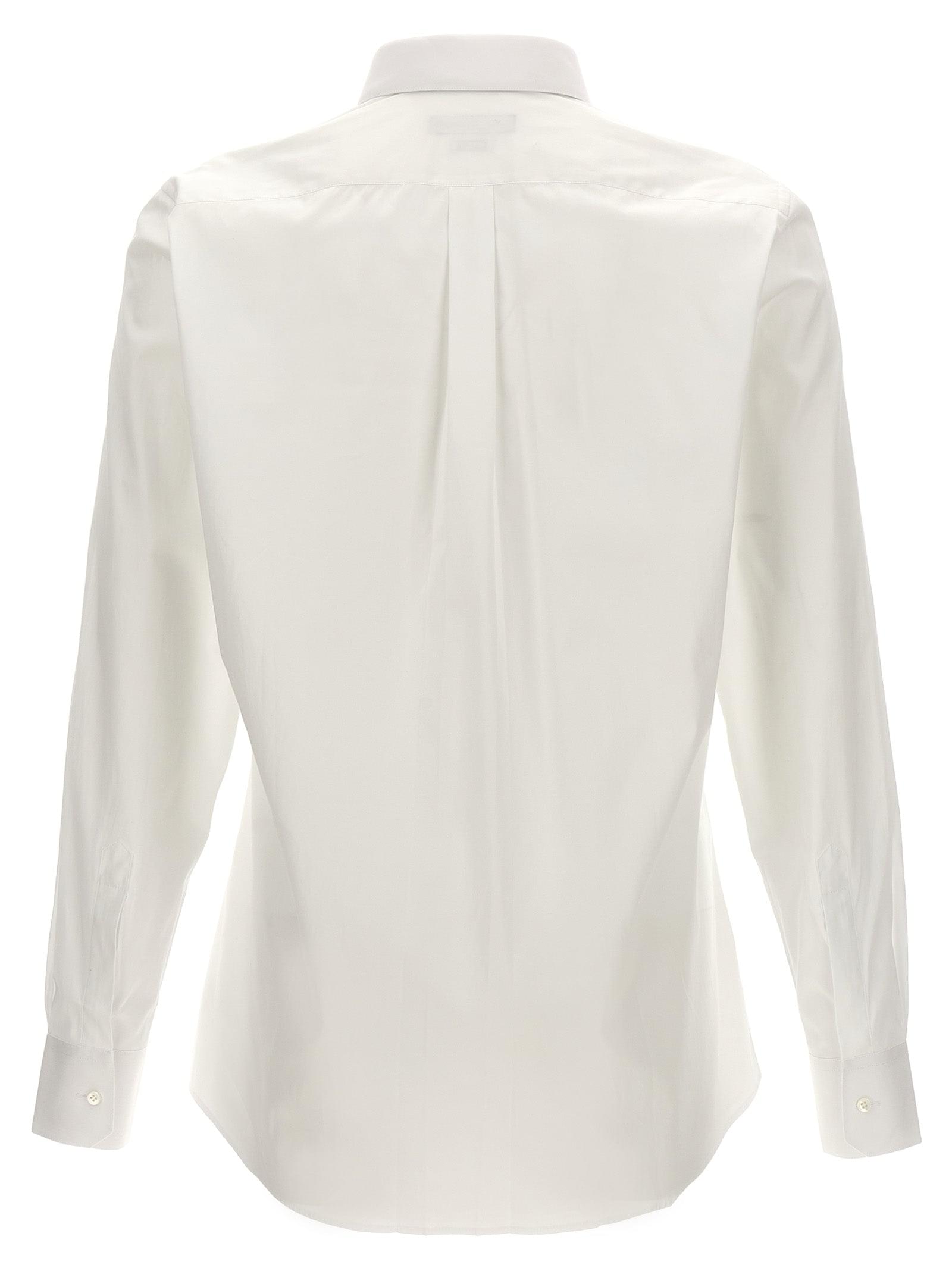 Dolce & Gabbana Men Logo Embroidery Shirt