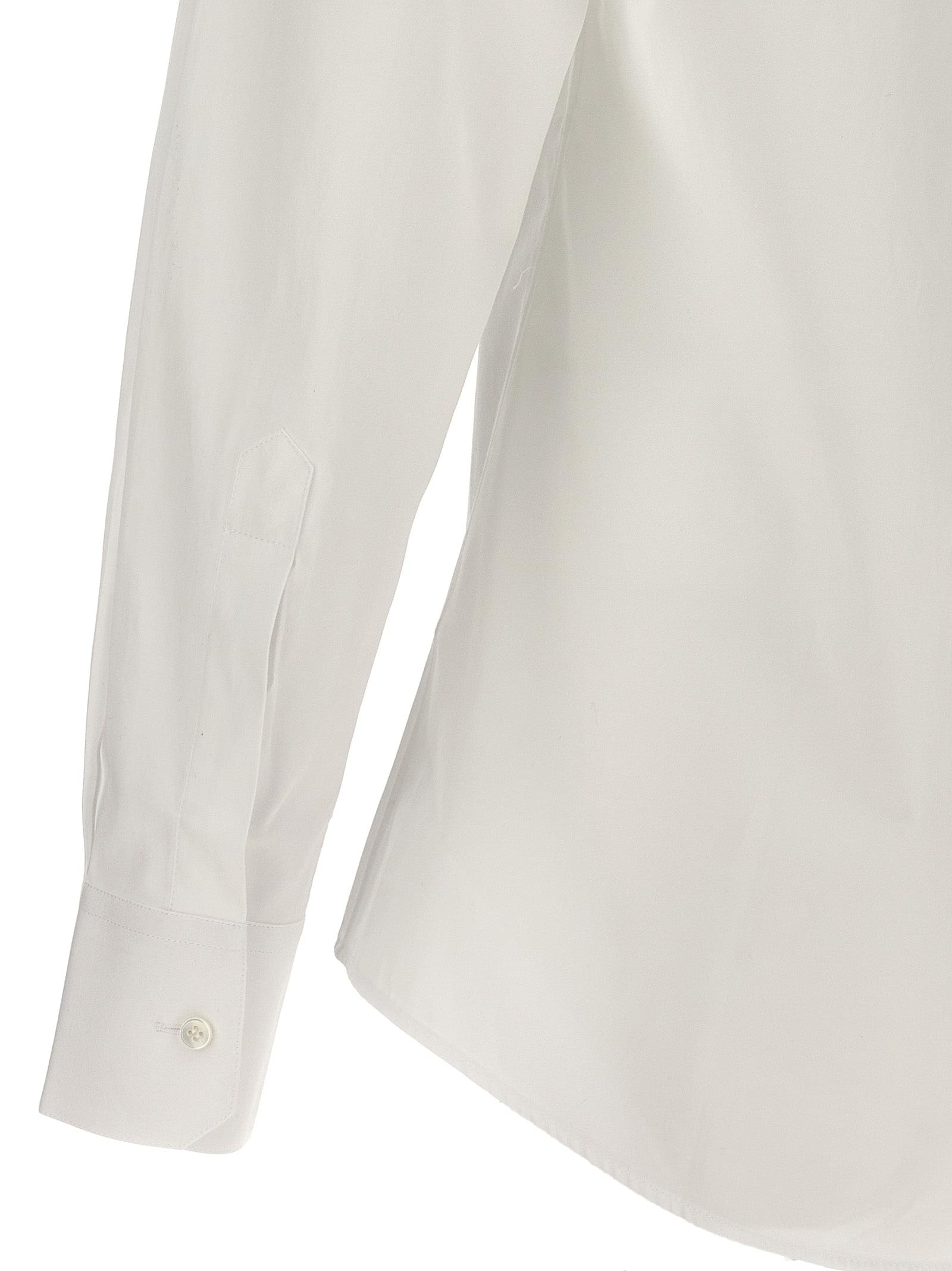 Dolce & Gabbana Men Logo Embroidery Shirt