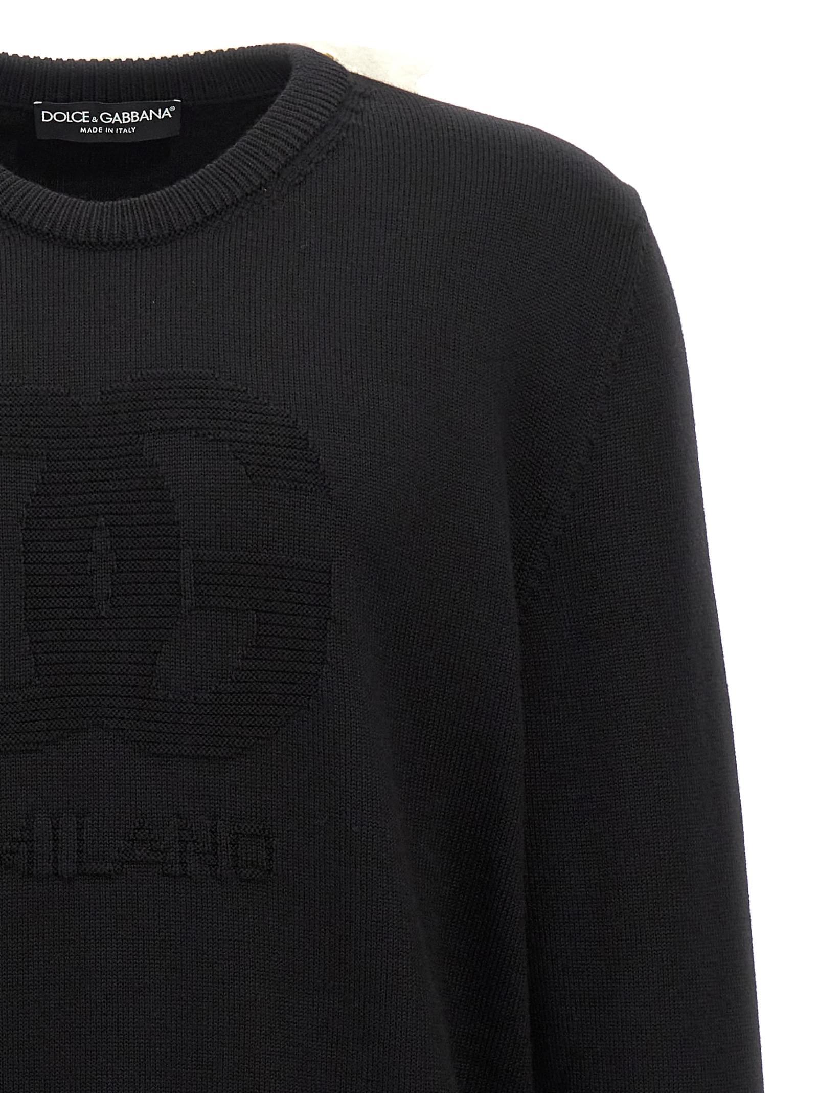 Dolce & Gabbana Men 'Dg' Intarsia Sweater