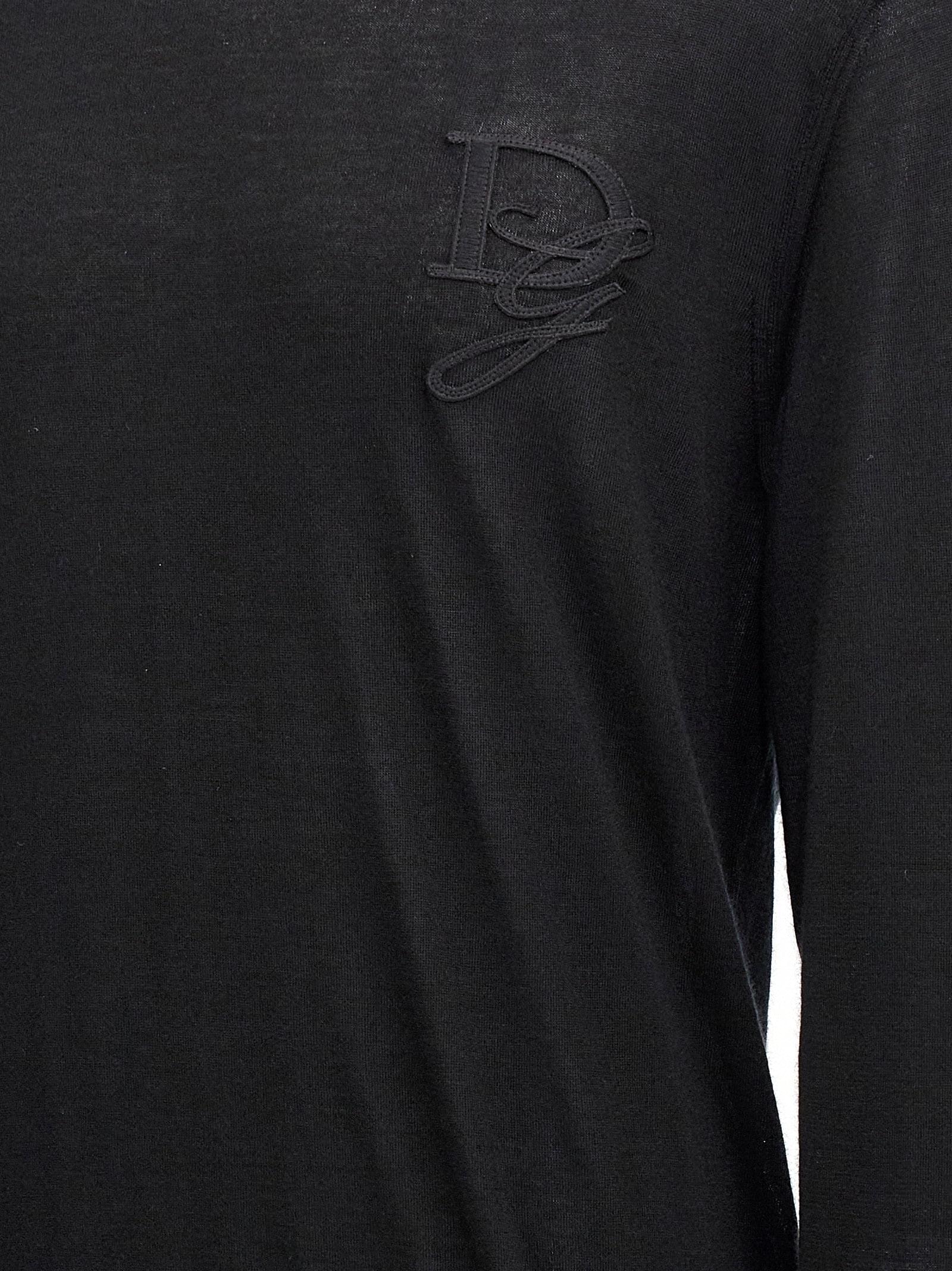 Dolce & Gabbana Men Logo Embroidery Sweater