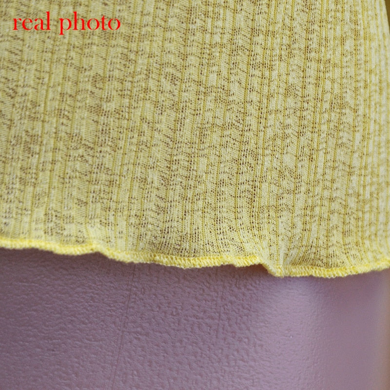 Women’s Sheer Mock Neck Long-Sleeve Top