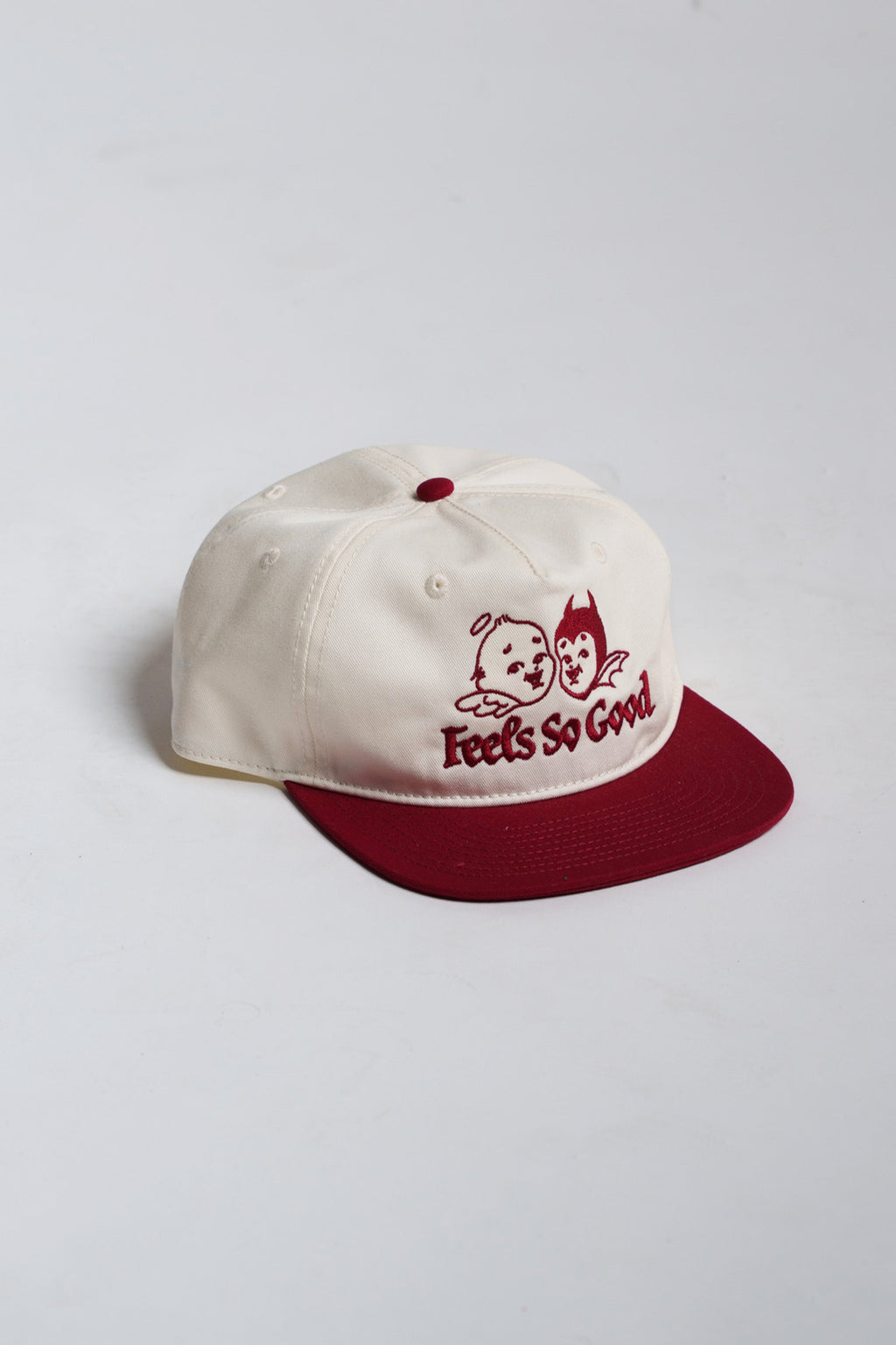 Standard Issue Two Tone Hat - Natural/Red