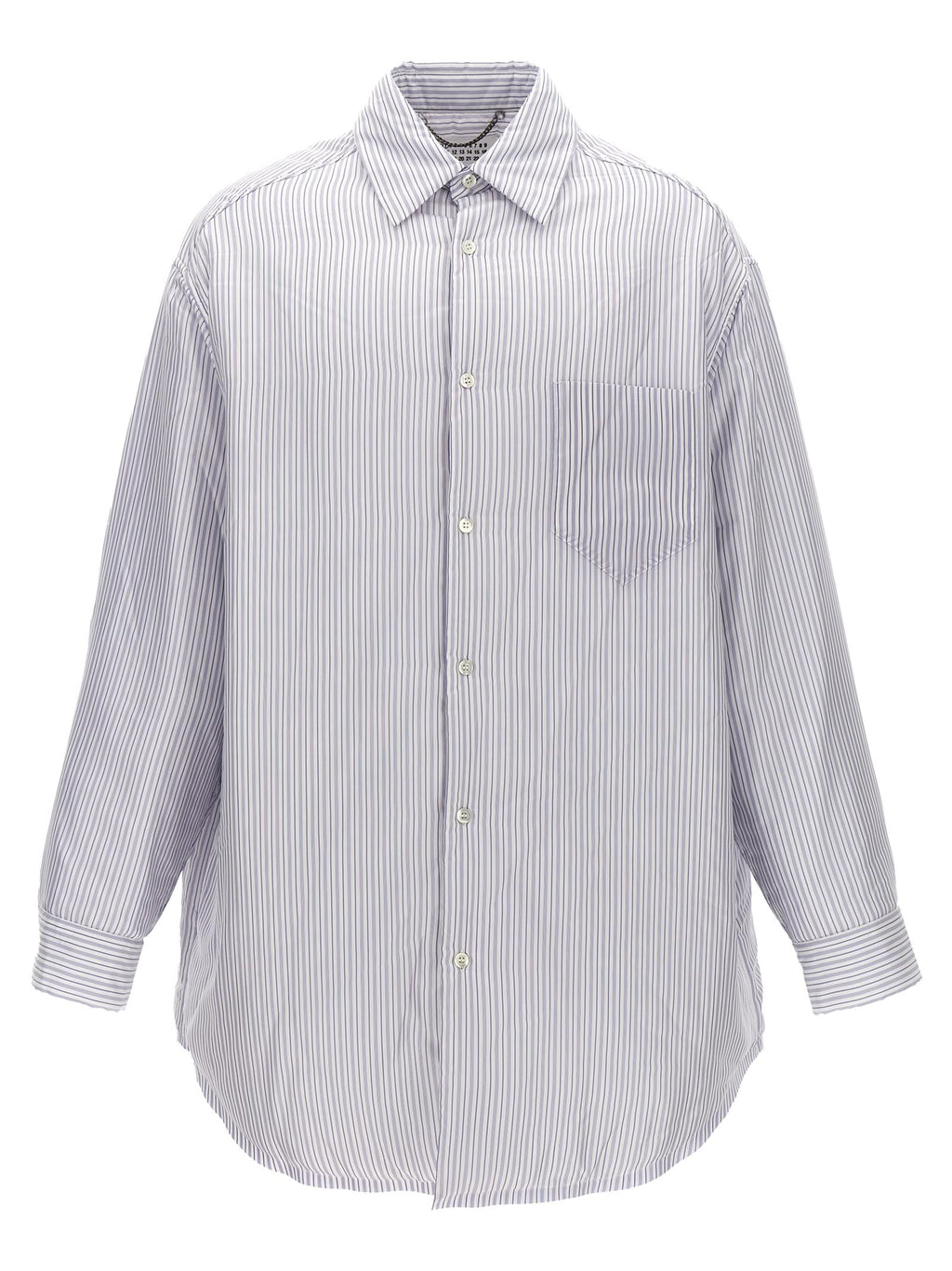Maison Margiela Men Striped Shirt Jacket