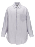Maison Margiela Men Striped Shirt Jacket