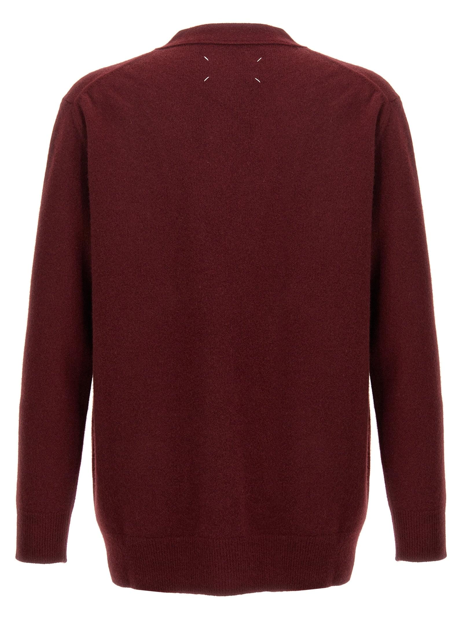 Maison Margiela Men Wool Cardigan