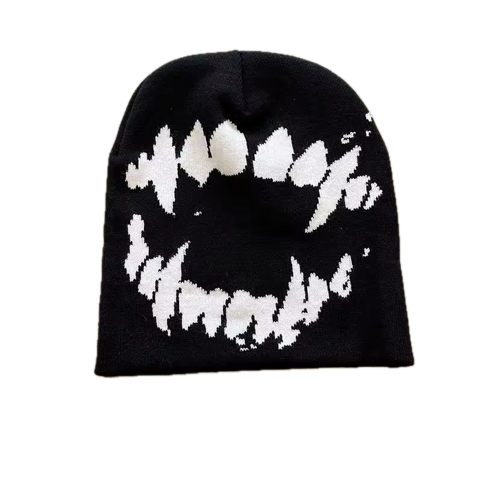 Fanged Graphic Beanie