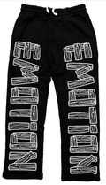 MIXED EMOTIONS Joggers Bold Typography Graphic