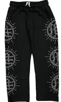 MIXED EMOTIONS Joggers Rhinestone Graphic