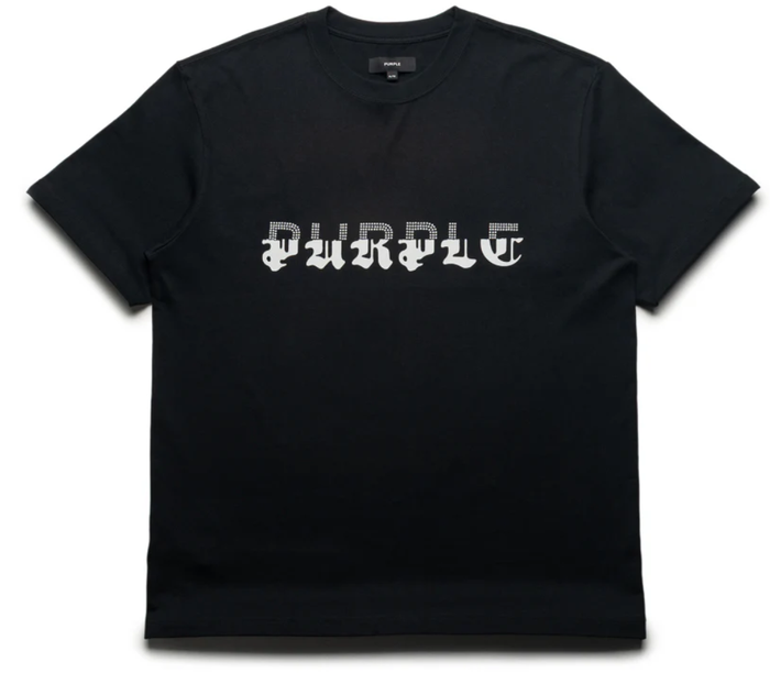 PURPLE Tee Gothic Logo