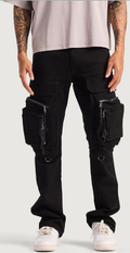 EMBELLISH Cargo Pants Zipper Pocket