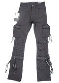 EMBELLISH Cargo Pants Rhinestone