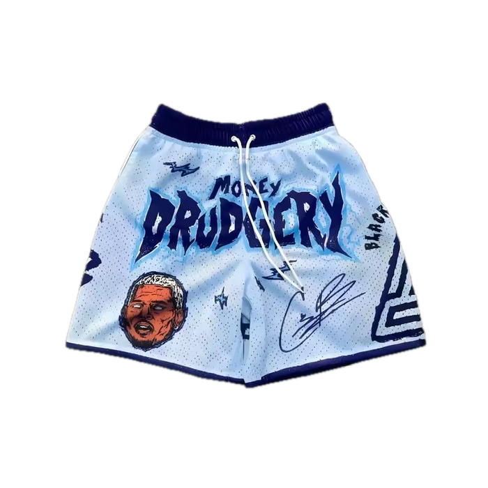 Money Drudgery Mesh Shorts