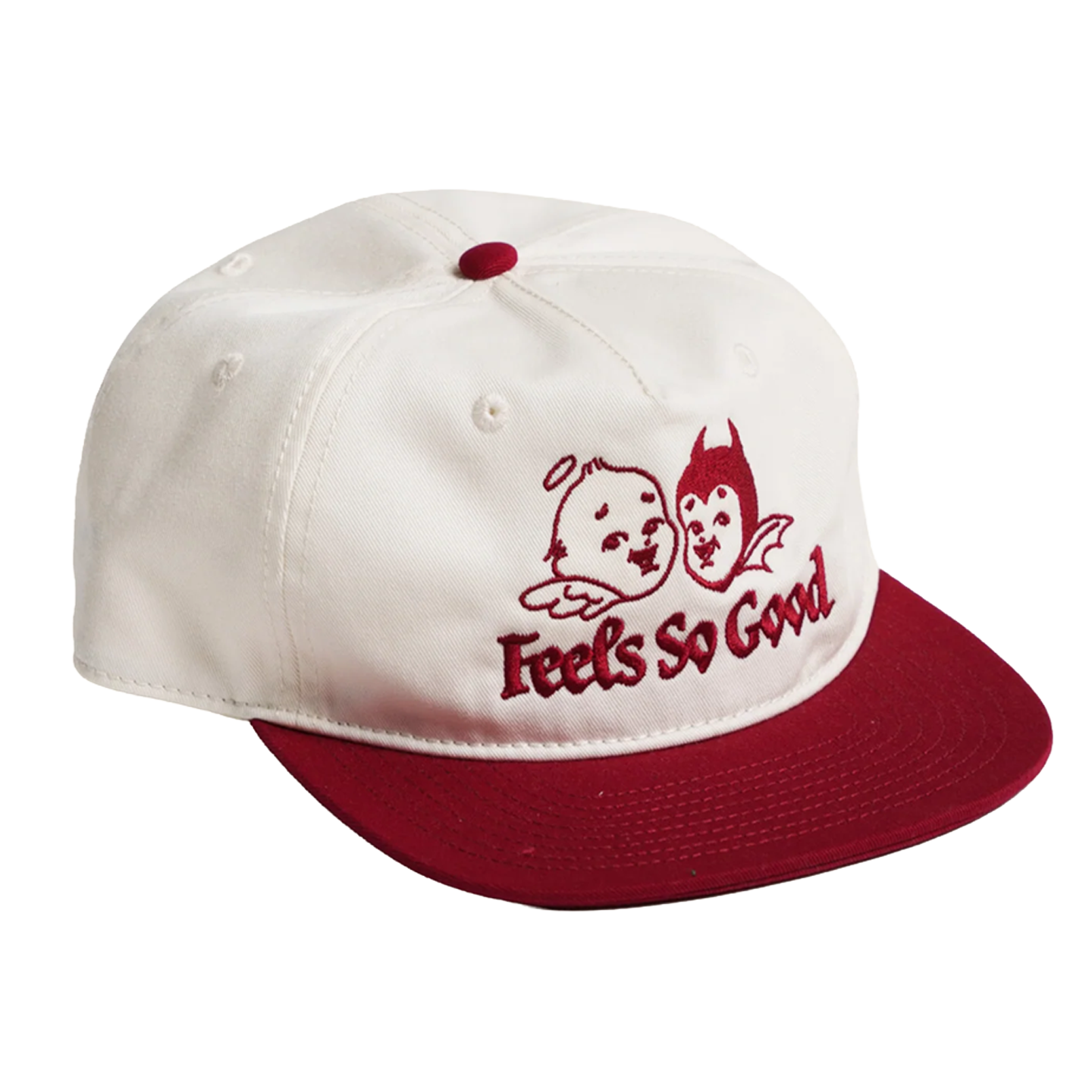 Standard Issue Two Tone Hat - Natural/Red