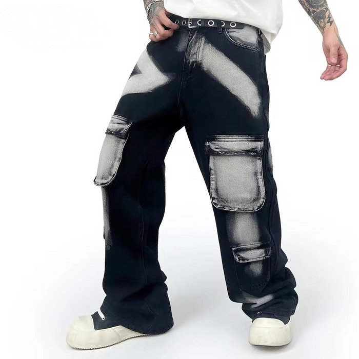 Shadow Scorch Cargo Jeans