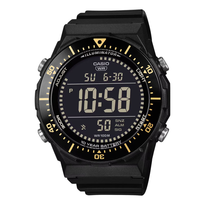 Casio Men’s Black Digital Watch with Black Dial - AE-1700H-1BVCF