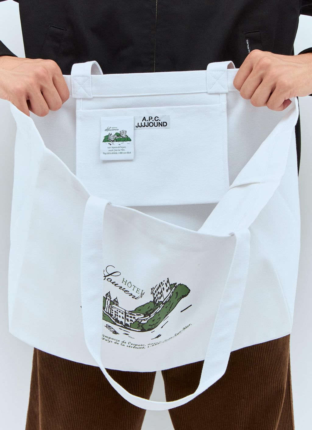 A.P.C. Men Xjjjjound Tote Bag