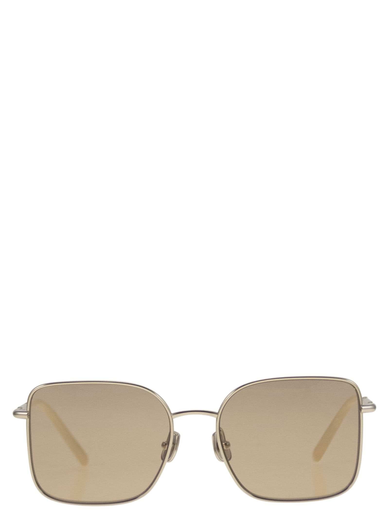 Brunello Cucinelli Women Timeless Reflections Titanium Glasses