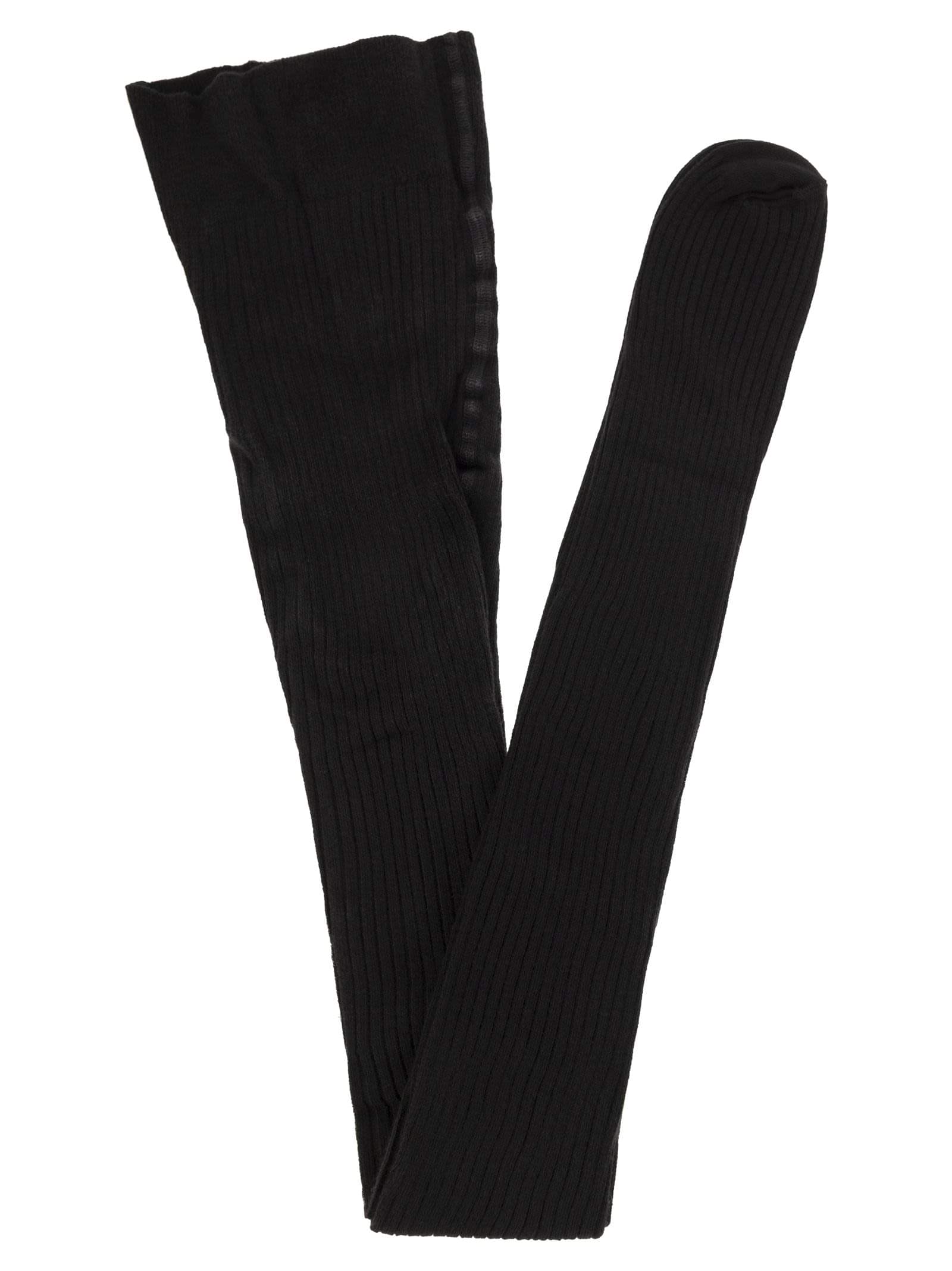 Max Mara Women Zavorra - Ribbed Cotton Tights