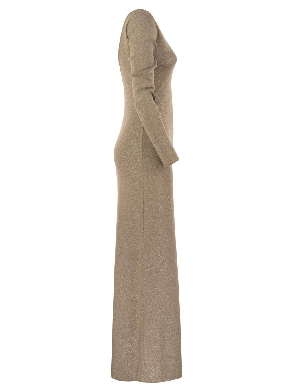 Max Mara Women Bracco - Viscose And Lurex Slim Dress