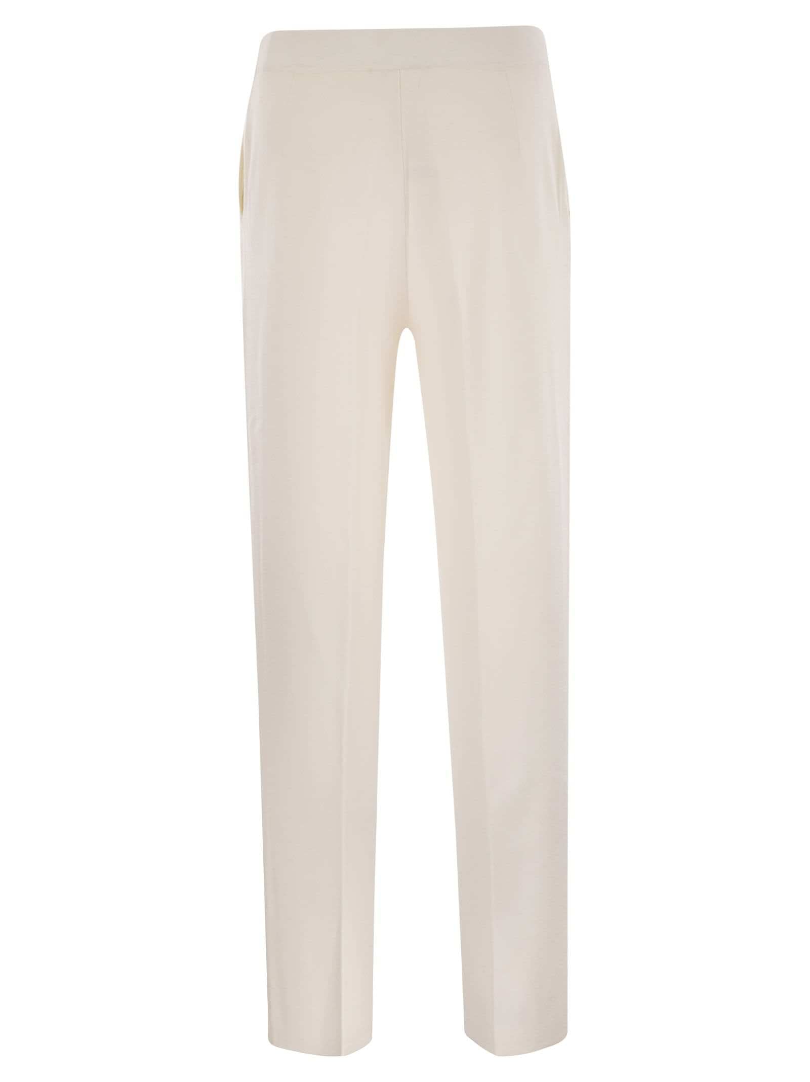 Max Mara Women Arno - Viscose And Wool Trousers
