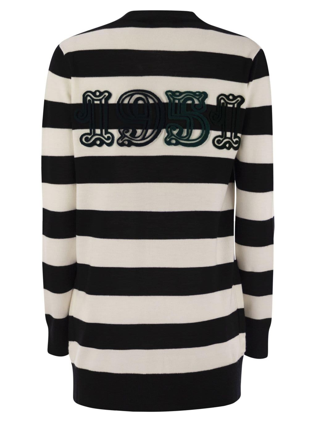 Max Mara Women Fiemme - Long Striped Wool Cardigan