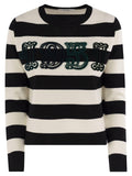 Max Mara Women Viterbo - Wool Sweater With Embroidery