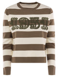 Max Mara Women Viterbo - Wool Sweater With Embroidery