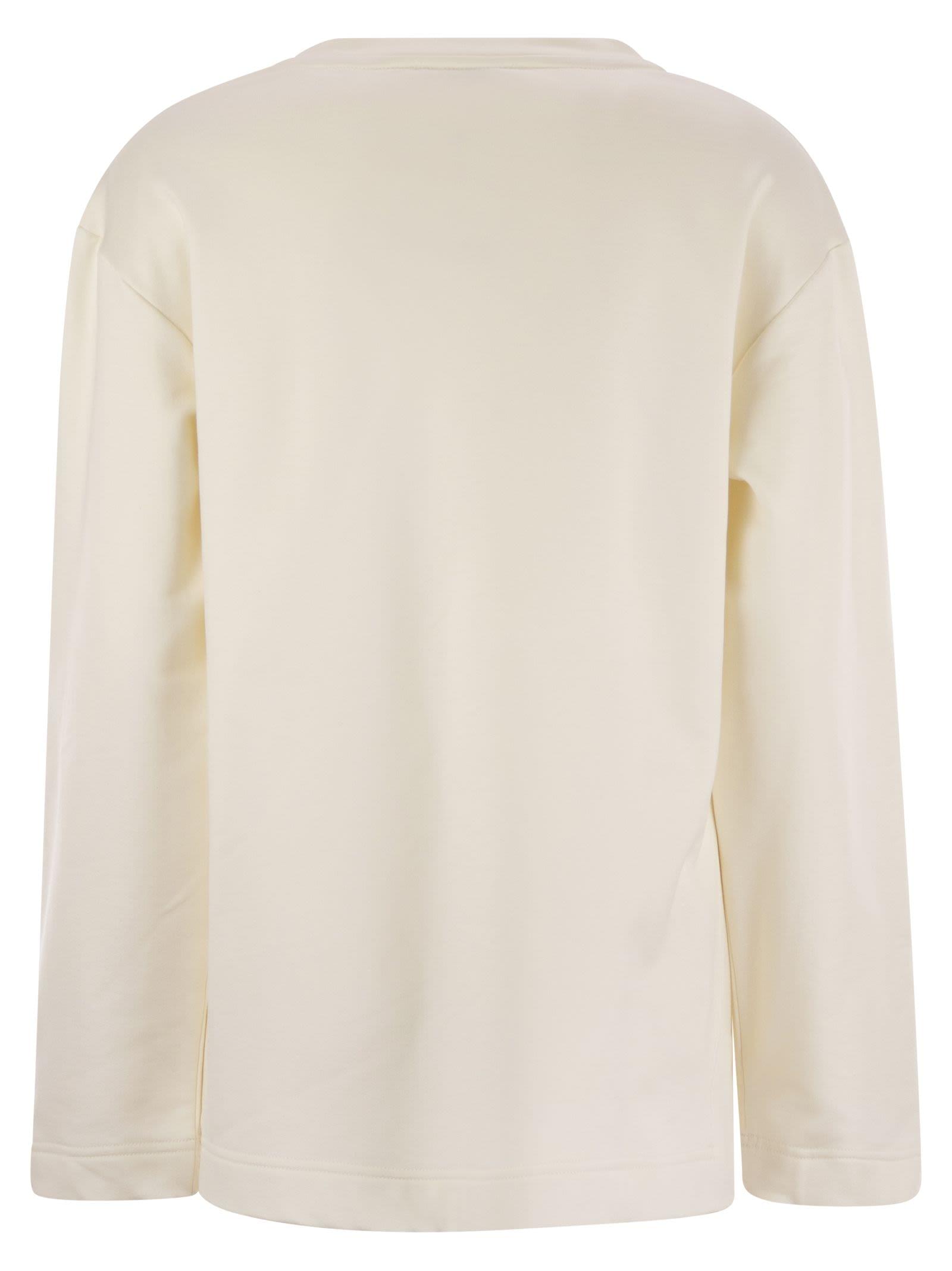 Max Mara Women Berma - Silk And Cotton Sweatshirt