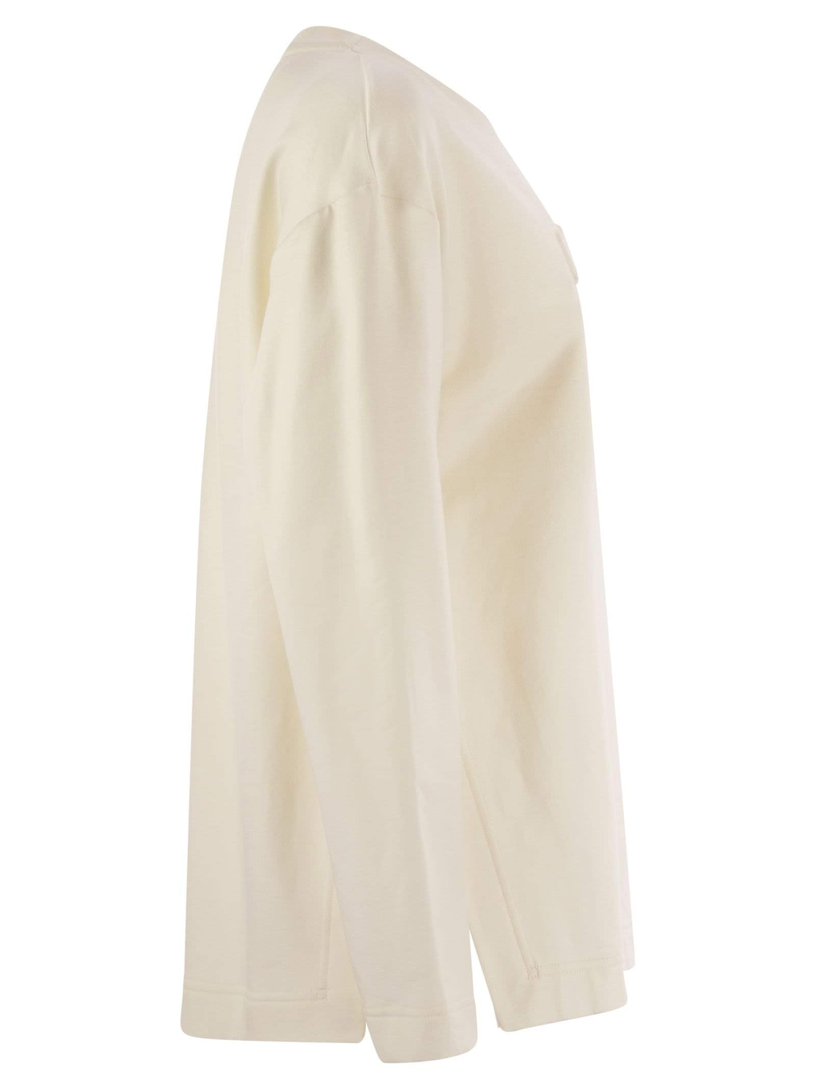 Max Mara Women Berma - Silk And Cotton Sweatshirt
