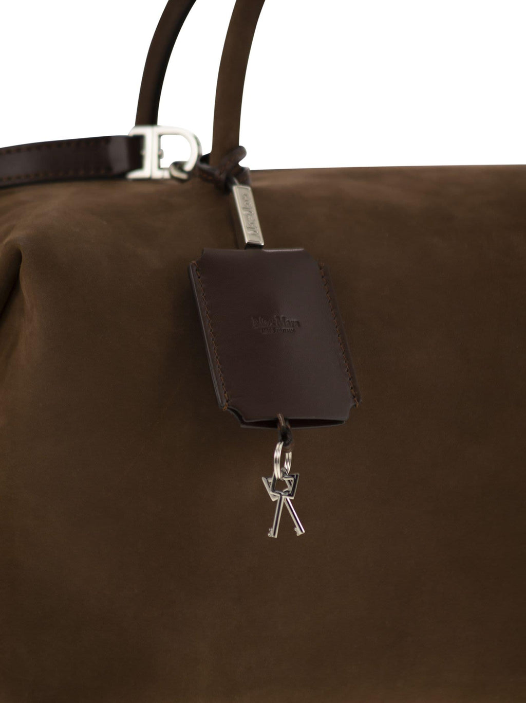 Max Mara Women Holdalllsuede - Large Nubuck Leather Satchel