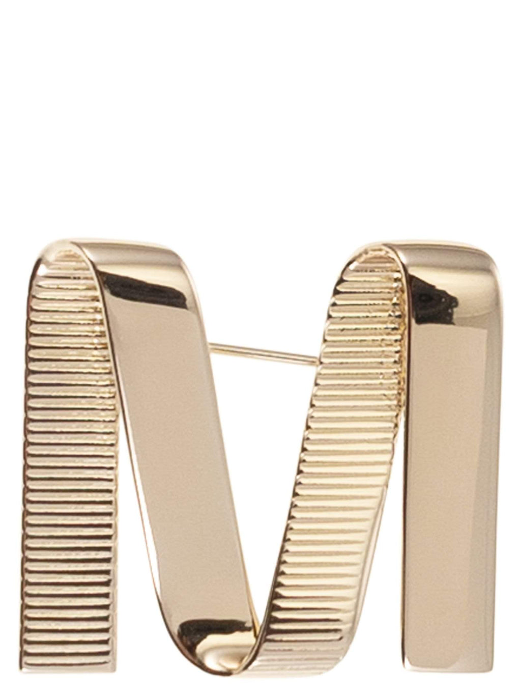 Max Mara Women Mgrosgrainpin - Metal M Pin