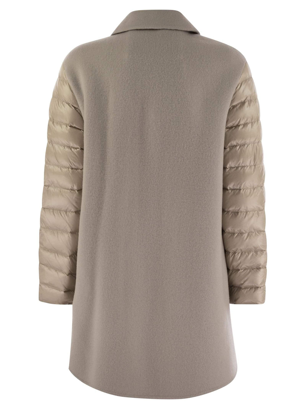 Herno Women Coat With Down Sleeves