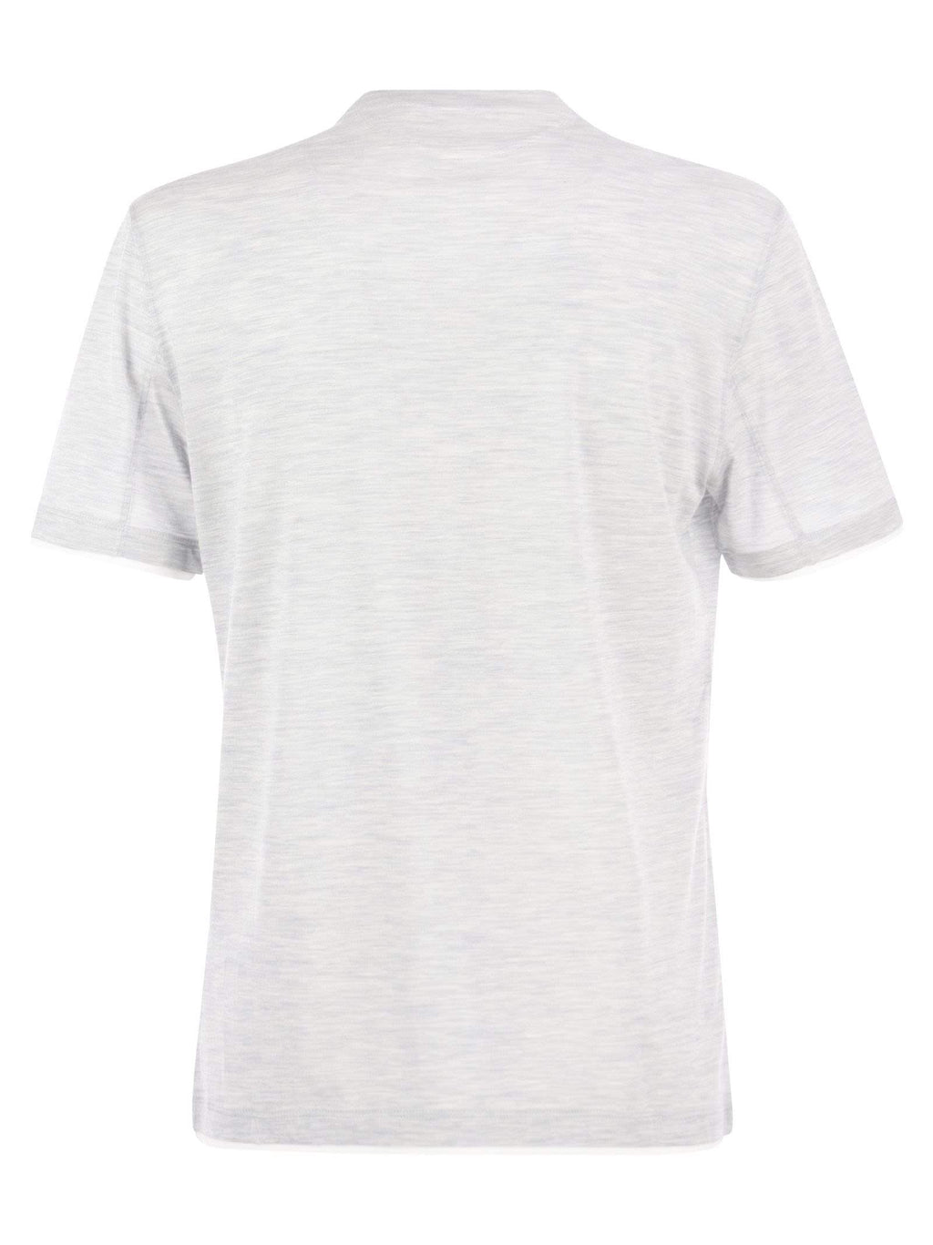Brunello Cucinelli Men Slim Fit Crew-Neck T-Shirt In Lightweight Cotton Jersey