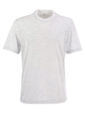 Brunello Cucinelli Men Slim Fit Crew-Neck T-Shirt In Lightweight Cotton Jersey