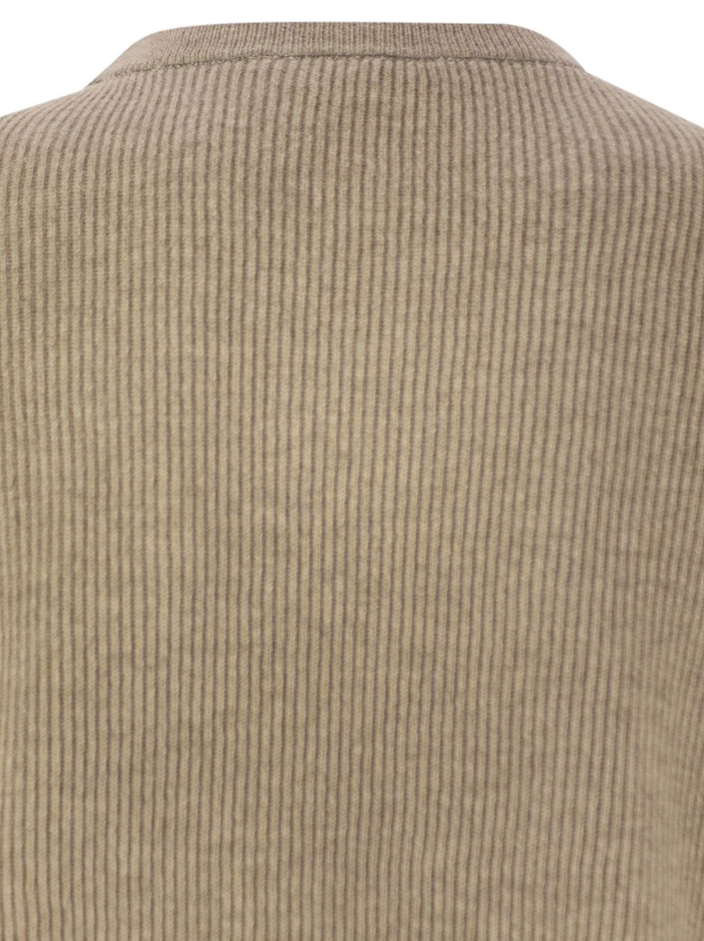 Brunello Cucinelli Women English Rib Cashmere Sweater With Monile