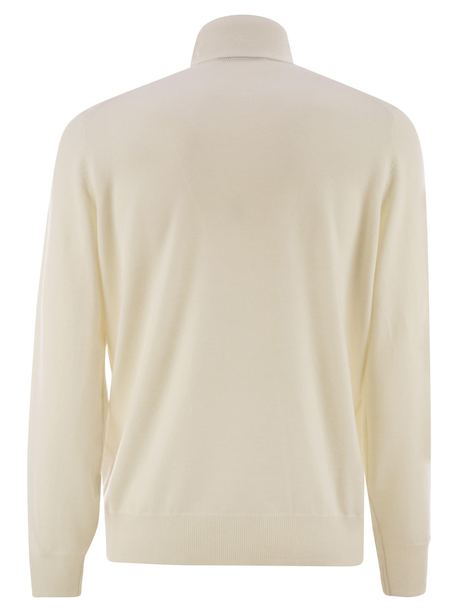 Brunello Cucinelli Men Cashmere Turtleneck Sweater