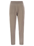 Brunello Cucinelli Women Sparkling Lightweight Cashmere And Silk Trousers