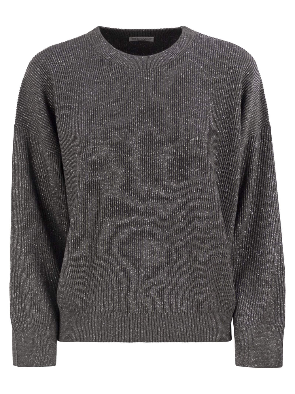 Brunello Cucinelli Women Cotton And Viscose Rib Sweater