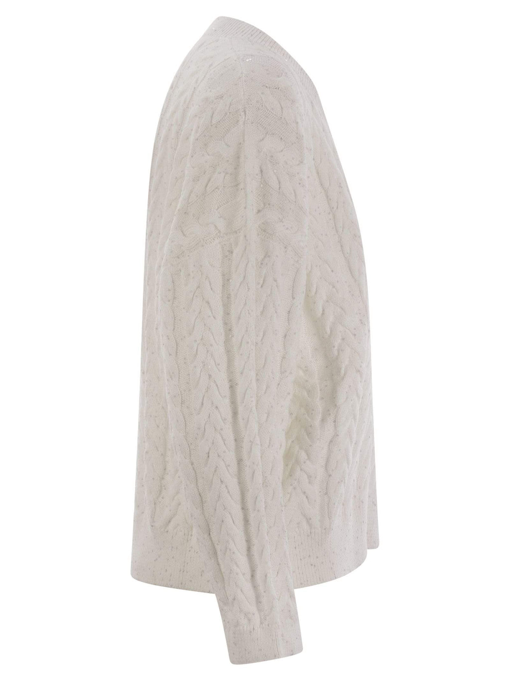 Brunello Cucinelli Women Dazzling Double Cable Cotton Jersey