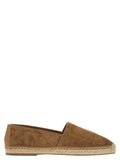 Brunello Cucinelli Men Washed Suede Espadrilles With Beading