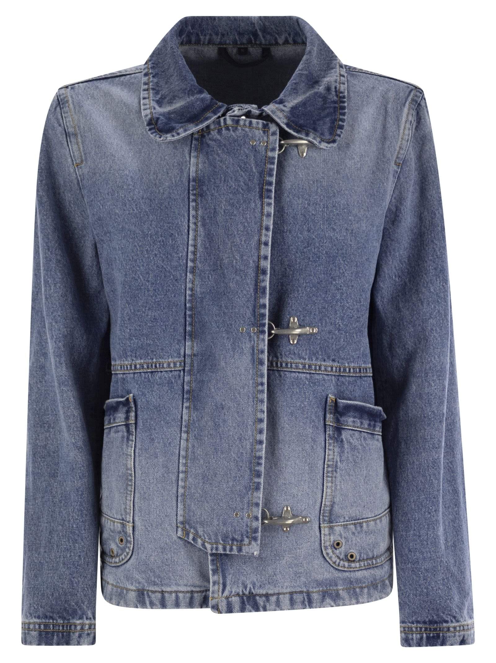 Fay Women 3 Ganci In Cotton Denim