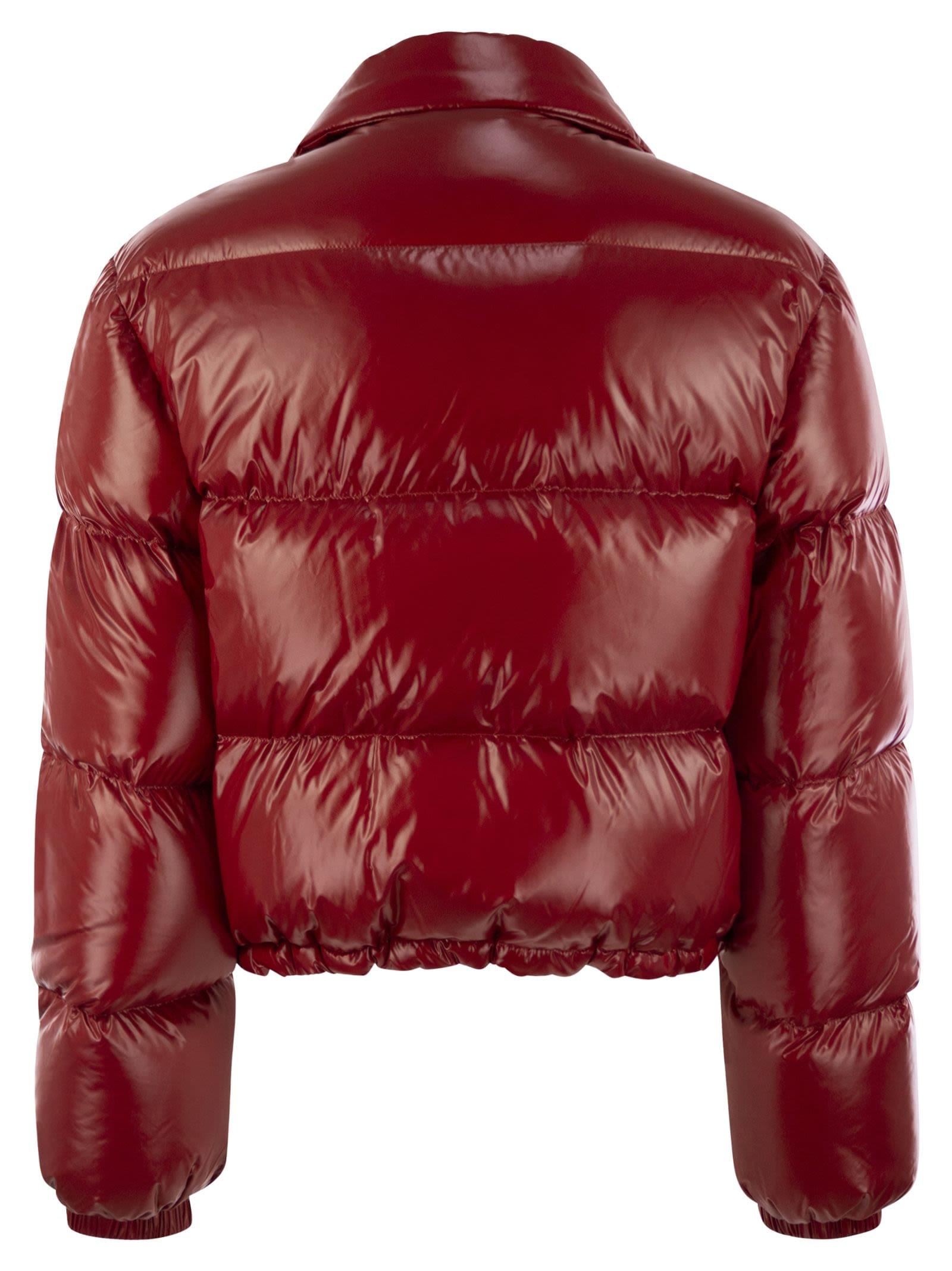 Fay Women 3-Hook Cropped Down Jacket